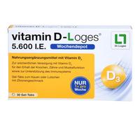 VITAMIN D-LOGES 5.600 I.E. Wochendepot Compresse 30 St PZN 10073678
