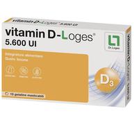 Biofarmex VITAMIN D-LOGES 15 GELATINE MASTICABILI GUSTO LIMONE