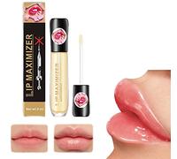 Vitamin E Lip Plumping Serum,Lip Plumper Lip Gloss,Lip Maximizer Hyaluronic Lip Plumper, Lip Plumping Serum Instant Lip Filler, Eliminate Dryness Wrinkles Plump Gloss (1pcs)