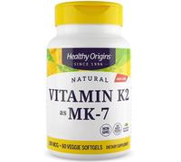 Vitamin K2 MK 7 100mcg da Natto 60 Capsule Testato in Laboratorio Senza Glutine