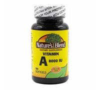 Vitamina A 100 Softgel 8000 IU Di Nature's Blend
