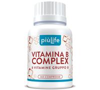Vitamina B Complex Alto Dosaggio PiùLife 1 Al Giorno 100% VNR Vitamina B6 B1 B2