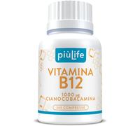 Vitamina B12 1000 Mcg Piùlife - Cianocobalamina Forma Stabile Ad Assorbimento Af