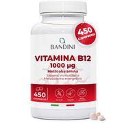 ® Vitamina B12 450 Vegan (Scorta +14 Mesi), Metilcobalamina 1000Μg, Compresse Ve