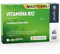 Vitamina B12 Da 1000 Mcg Ad Alto Dosaggio | 160 Microcompresse Masticabili, Gust