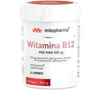 Vitamina B12 Mse Max + Vitamina B6 + Biotina + Acido Folico, B12 - 120 Capsule