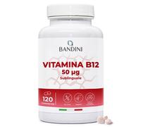 ® Vitamina B12 sublinguale 120 compresse Cianocobalamina 50µg Integratore