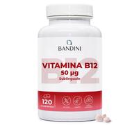 ® Vitamina B12 sublinguale 120 compresse Cianocobalamina 50µg Integratore