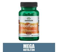 Vitamina B2 Riboflavina 100mg 100 Pillole Emicrania Attacchi Energia Umore