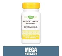 Nature's Way Vitamina B2 100mg 100 Pillole Riboflavina Gastrointestinale Support