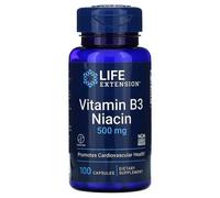 Vitamina B3 Niacin, 500mg - 100 caps