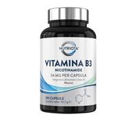 Vitamina B3 nicotinamide 54 mg 180 capsule di niacina ad alto dosaggio che non