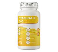 EthicSport Vitamina C 1000 Integratore Sistema Immunitario Antiossidante e Formazione di Collagene, 120 Capsule
