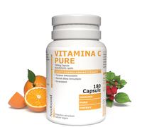 Vitamina C 1000 mg ad Alto Dosaggio 180 Capsule Vegane (6 Mesi) Acido Ascorbico