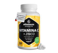 Vitamina C 1000mg (1 Anno) Zinco Bioflavonoidi 360 Compresse 1 Compresse per