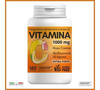 Vitamina C 1000mg con Bioflavonoidi da Agrumi e Rosa Canina 160 compresse AGOCAP
