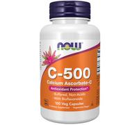 Vitamina C-500 Calcio Ascorbato-C 100 Veg Caps Di Now Foods