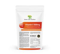 Vitamina C 500mg + Resveratrolo con rosa canina e bioflavonoidi di agrumi