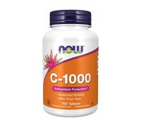 Vitamina C a rilascio prolungato NOW, 1000 mg (100 compresse)