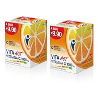 Vitamina C Act 1000mg, Integratore Alimentare, 2x60 Compresse Masticabili