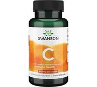 Vitamina C con estratto di Rosa Canina, 500mg - 100 caps