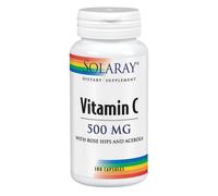 Vitamina C Con Rosa Canina E Acerola 500 Mg 100 Caps Di Solaray