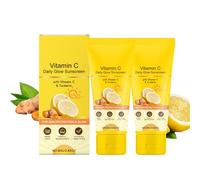Vitamina C Daily Glow SPF 50 P Sunscreen, Reduces Tanning & Gives Broad Spectrum Sun Protection, Non-Greasy (2)