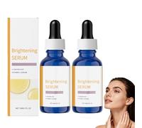 Vitamina C Face Serum - Vitamina C Brightening Formulated Serum, Anti-Aging Solution Gel for Dry & Dull Skin, Idrating to Reduce Wrinkles & Dark Spot Remover Gel for Face (2 pezzi)