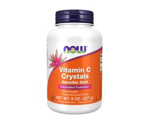 Vitamina C in cristalli Acido ascorbico Now (227 g)