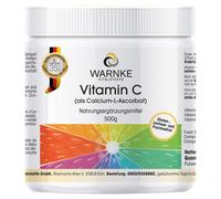 Vitamina C in polvere 500 g - Calcio L-ascorbato 100% puro, vegano | Avverti ...