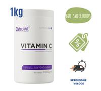 Vitamina C - 1 Kg Polvere - Integratore Acido Ascorbico E300 - Pura Solubile -
