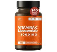 Vitamina C Liposomiale 1000mg 240 Capsule Vegane (4 Mesi) Alto Assorbimento da