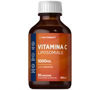 Vitamina C Liposomiale Liquida 300 ml Vegano | Gusto Agrumato | 1000mg Vitamina
