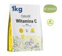 Vitamina C - 1 Kg Polvere - Integratore Acido Ascorbico E300 - Pura Solubile -