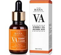 Vitamina C Siero acido l-ascorbico 30ml 15% + Vitamina B5 - Cura della pelle coreana per macchie di invecchiamento e danni solari + Macchie scure e cicatrici da acne