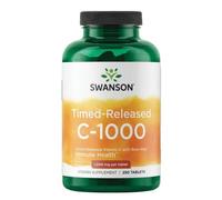 Vitamina C Swanson con estratto di rosa canina - rilascio temporizzato, 1000 ...