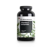 Vitamina C tamponata 500 mg 365 capsule vegane altamente digeribile a pH neutro