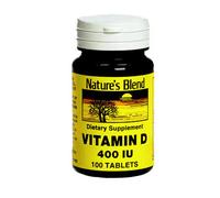 Vitamina D 100 Compresse 400 IU Di Nature's Blend