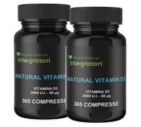 Vitamina D 2000 UI da Lichene - Adatto a Vegetariani 730 Mini Compresse 50 mcg - NATURAL VITAMIN D3 per Rafforzare il Sistema Immunitario le ossa e i denti