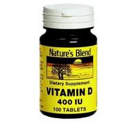 Vitamina D 400 IU 100 Compresse Di Nature's Blend