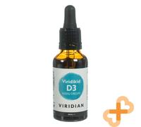 Vitamina D Liquida VIRIDIAN VIRIDKID D3 400IU 30 Ml Aroma Arancia Per Bambini