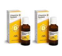 Vitamina D System Gocce 150 Dosi Da 2000 UI 26 ml 2x26 ml Gocce orali