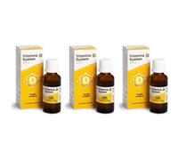 Vitamina D System Gocce 150 Dosi Da 2000 UI 26 ml 3x26 ml Gocce orali