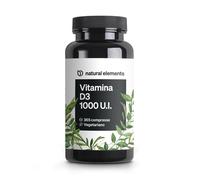 Vitamina D3 1000 U I 365 compresse per una scorta annuale per le ossa e il