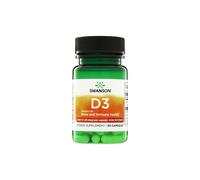 Vitamina D3 1000 UI (25 mcg) 30 capsule Swanson Health Products