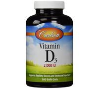 Vitamina D3, 2000 IU - 360 softgels