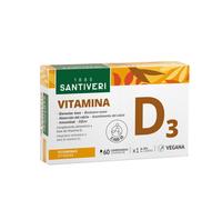Vitamina D3 2000 U.I. Vegana Santiveri 60 Compresse