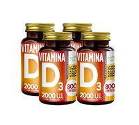 Vitamina D3 2000 UI - 3200 Compresse - 50 mcg di Vit D per 1 Compressa - Integratore Vitamin D3 ad Alto Dosaggio - Colecalciferolo Vitamina D per Ossa, Denti, Muscoli e Difese Immunitarie