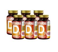 Vitamina D3 2000 UI - 4800 Compresse - 50 mcg di Vit D per 1 Compressa - Integratore Vitamin D3 ad Alto Dosaggio - Colecalciferolo Vitamina D per Ossa, Denti, Muscoli e Difese Immunitarie