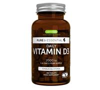 Vitamina D3 2000 UI 50 μg 365 compresse fornitura per 1 Anno Formula Pulita